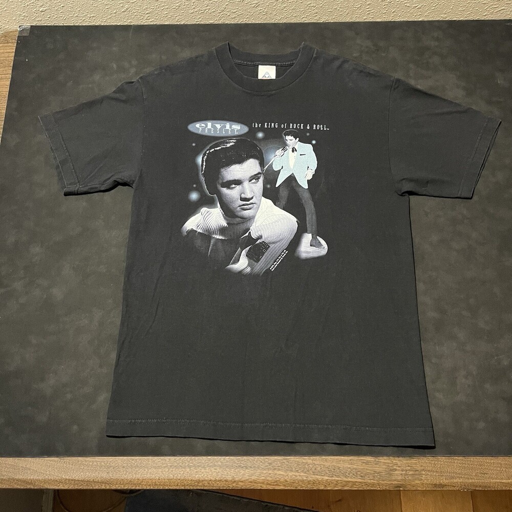 Vintage Elvis Presley Shirt Jailhouse Rock 90s The King Of Rock 1950s Rockabilly